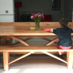 Zen Bench and Contemporary Refectory Table